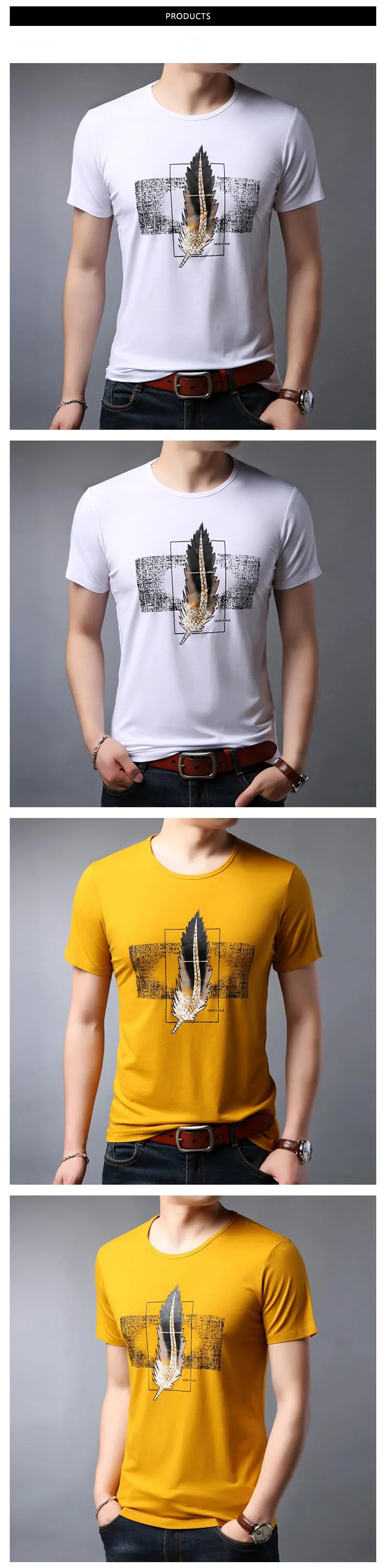 2019 New Fashion Brand T Shirt Mens Print Top Grade Summer Street Wear Tops Trends Pattern Short Sleeve Tshirts Men boys Clothes