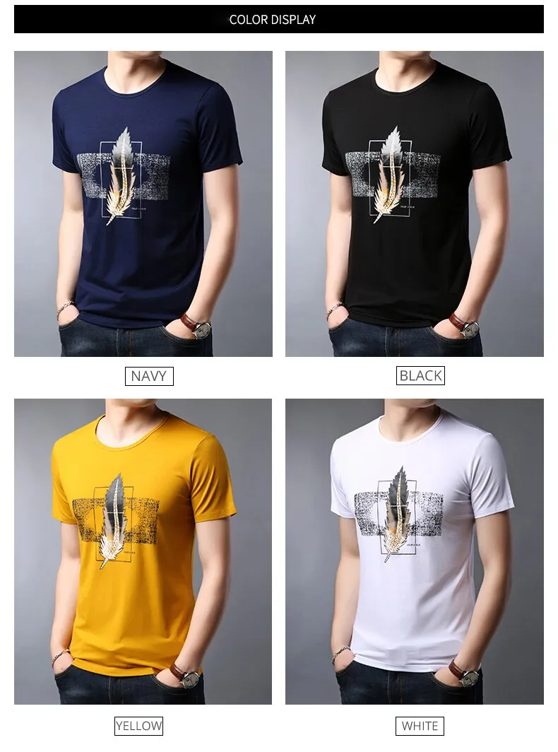 2019 New Fashion Brand T Shirt Mens Print Top Grade Summer Street Wear Tops Trends Pattern Short Sleeve Tshirts Men boys Clothes