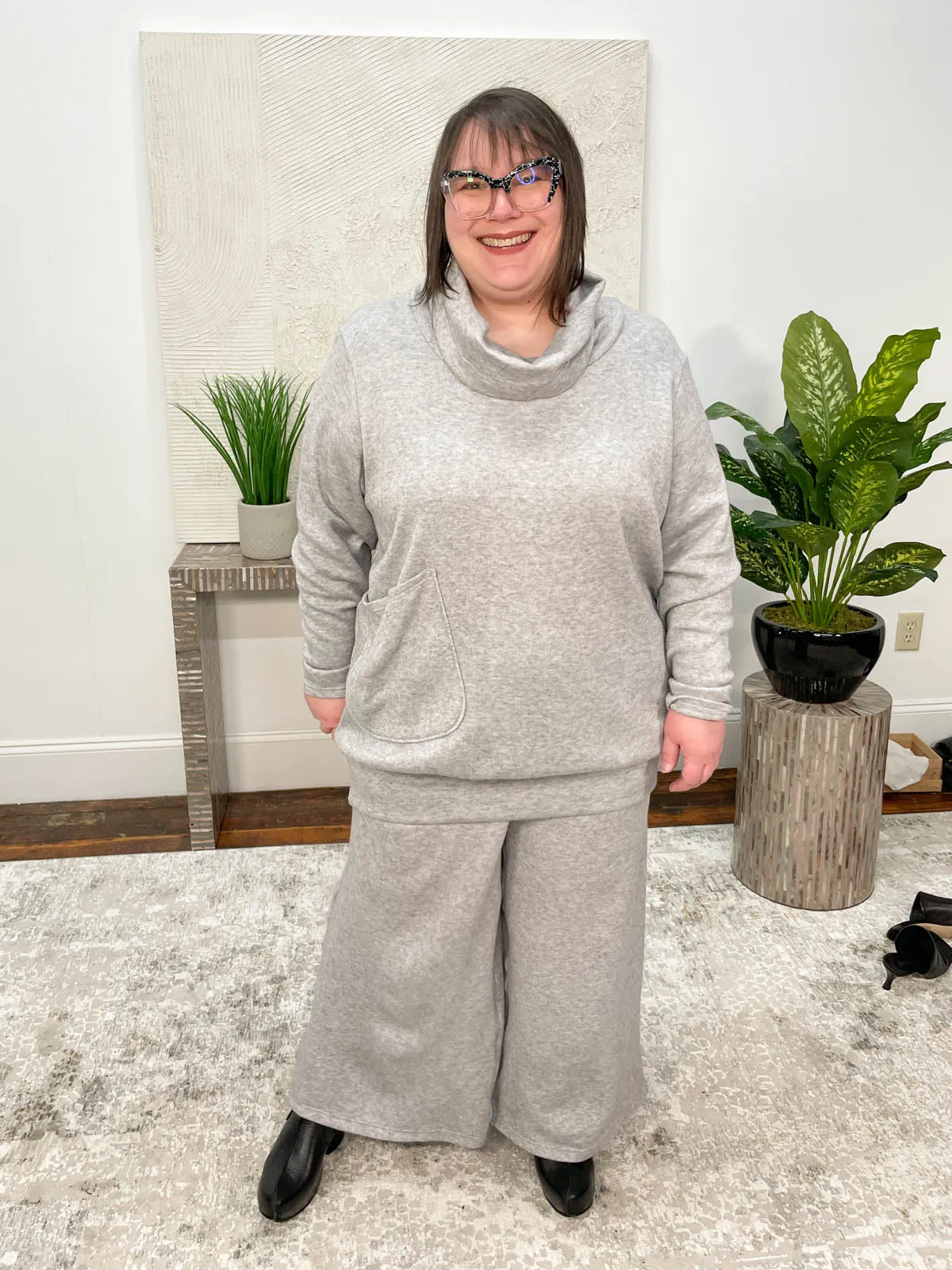 Adeline Tunic, Grey