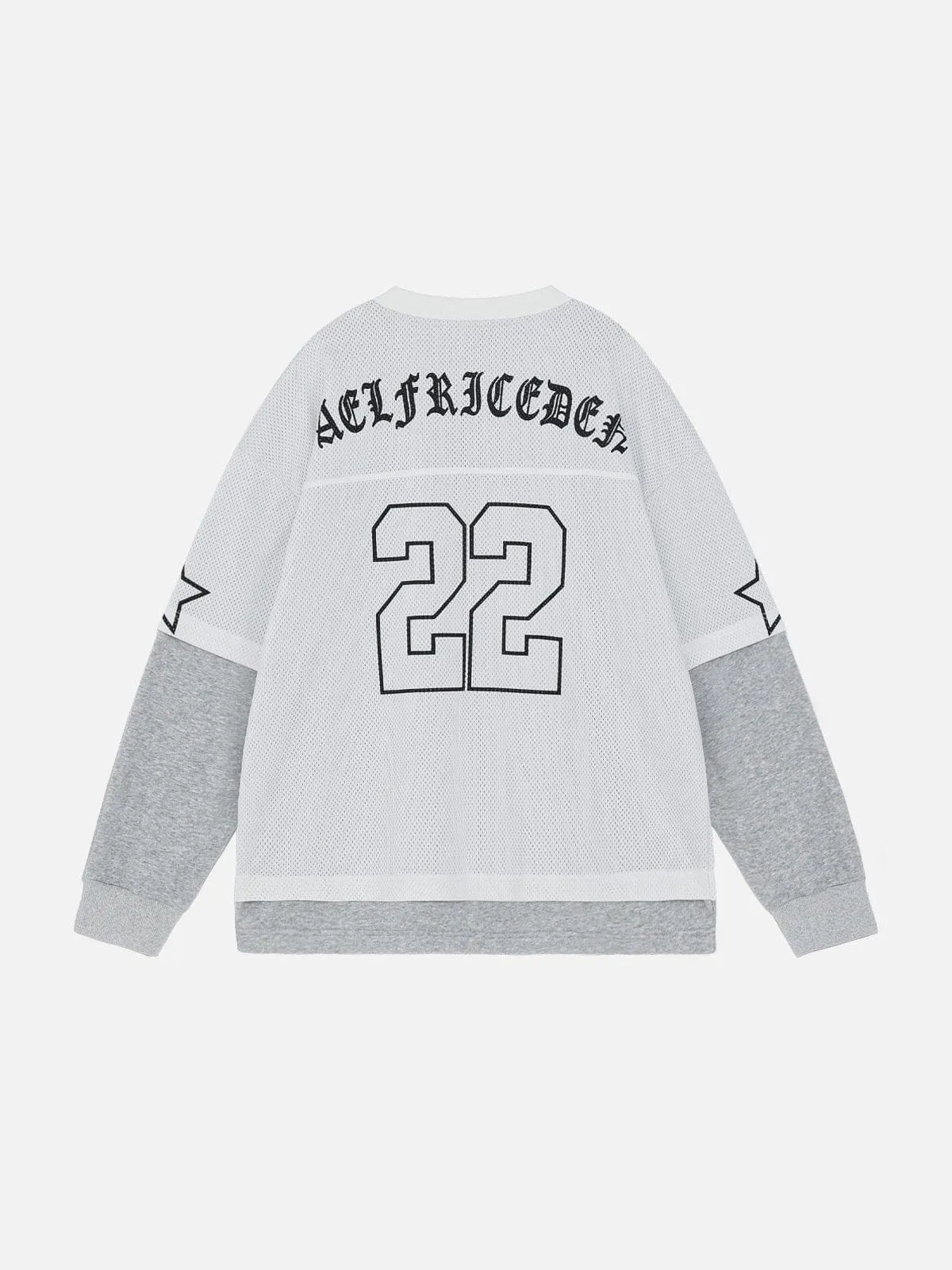Aelfric Eden Cut-Out Patchwork Sweatshirt