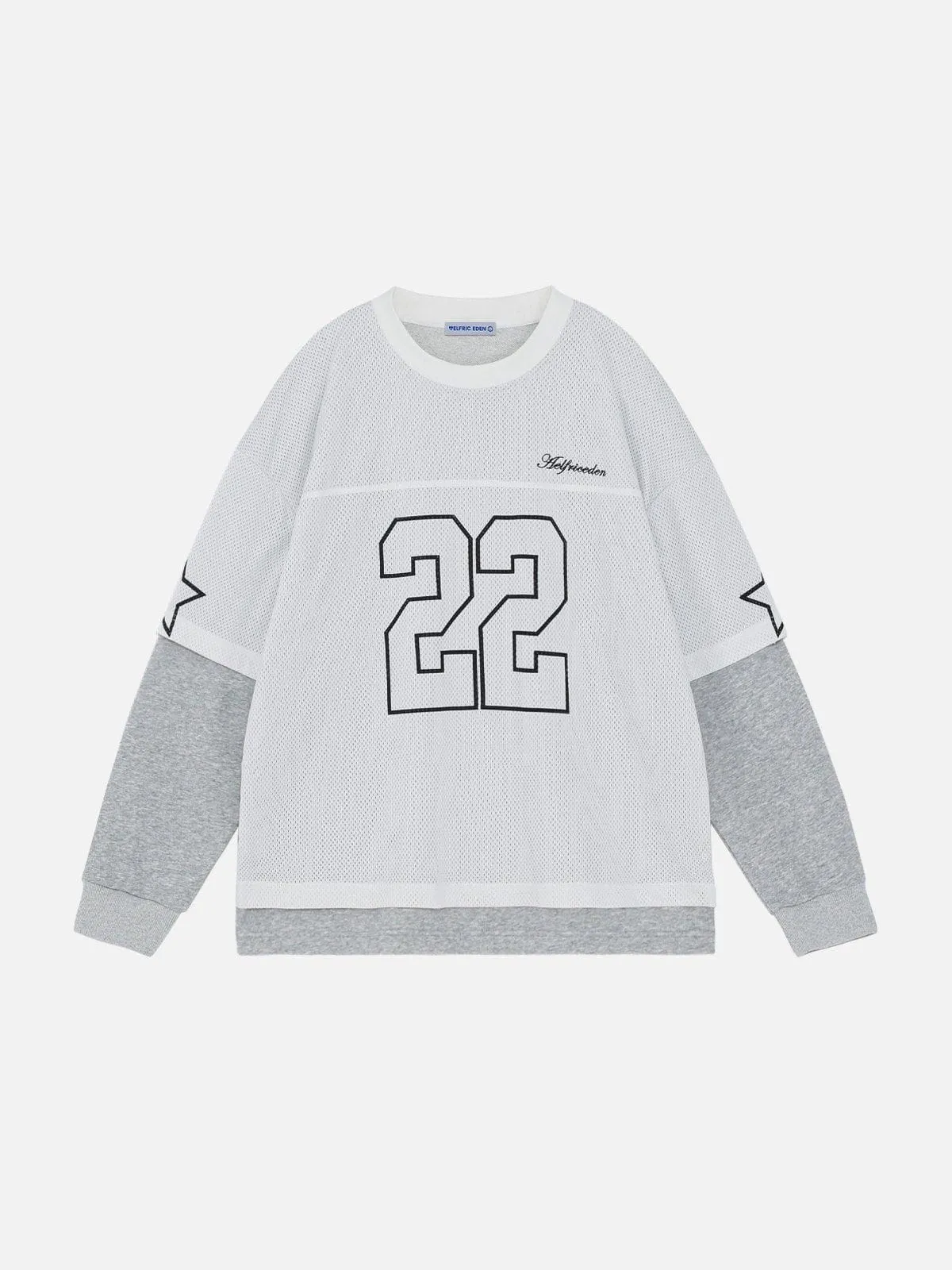 Aelfric Eden Cut-Out Patchwork Sweatshirt
