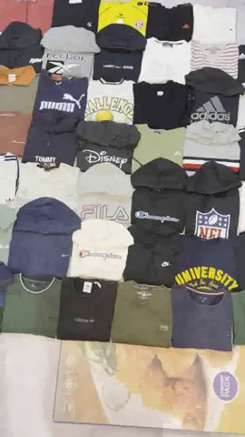 Authentic branded hoodies and sweatshirts 42 piece