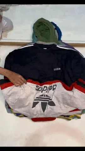 Authentic vintage Adidas sweatshirts and hoodies 35 piece