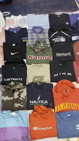 Branded mixed carhartt,Timberland hoodies and sweatshirts