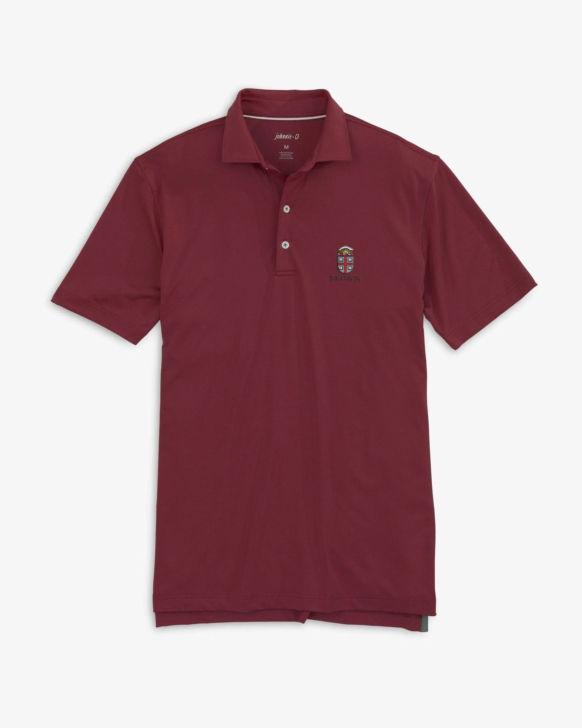 Brown Birdie Jersey Performance Polo