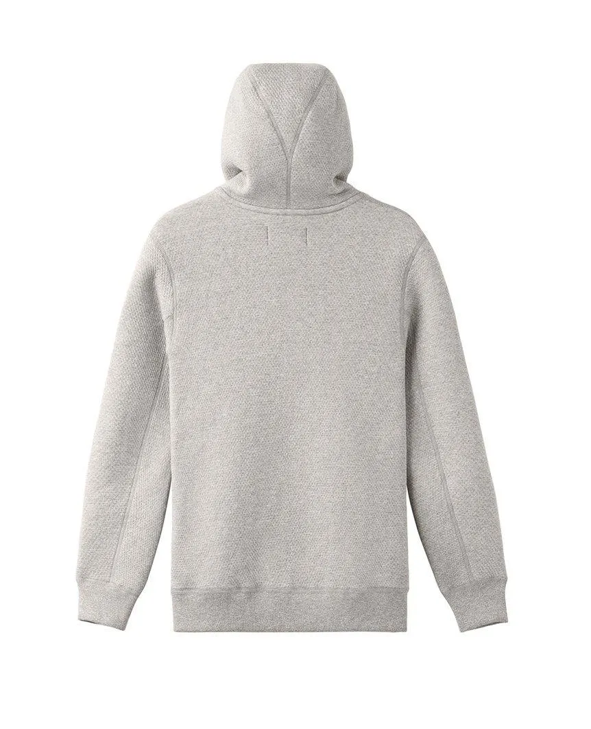 Cabin Fleece Zip Hoodie Concrete