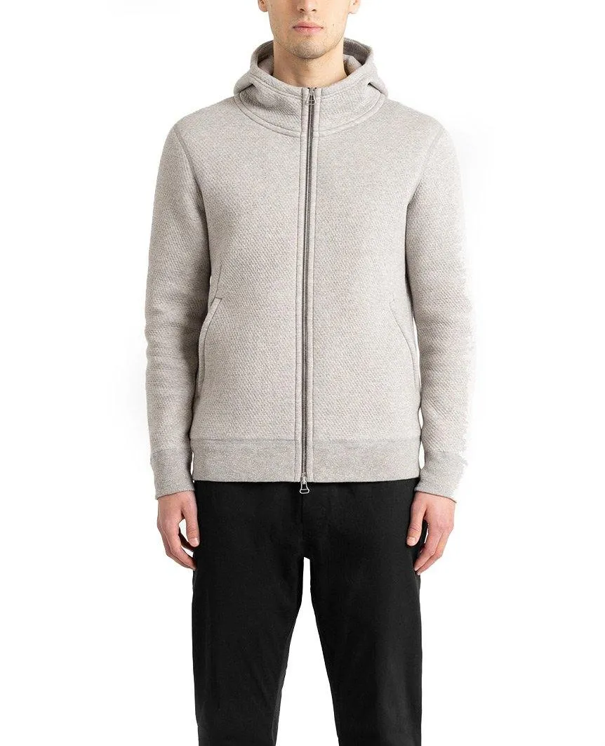 Cabin Fleece Zip Hoodie Concrete