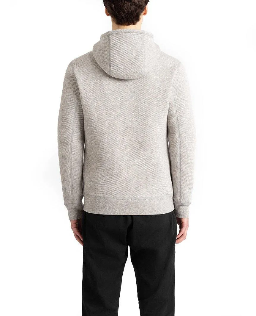 Cabin Fleece Zip Hoodie Concrete