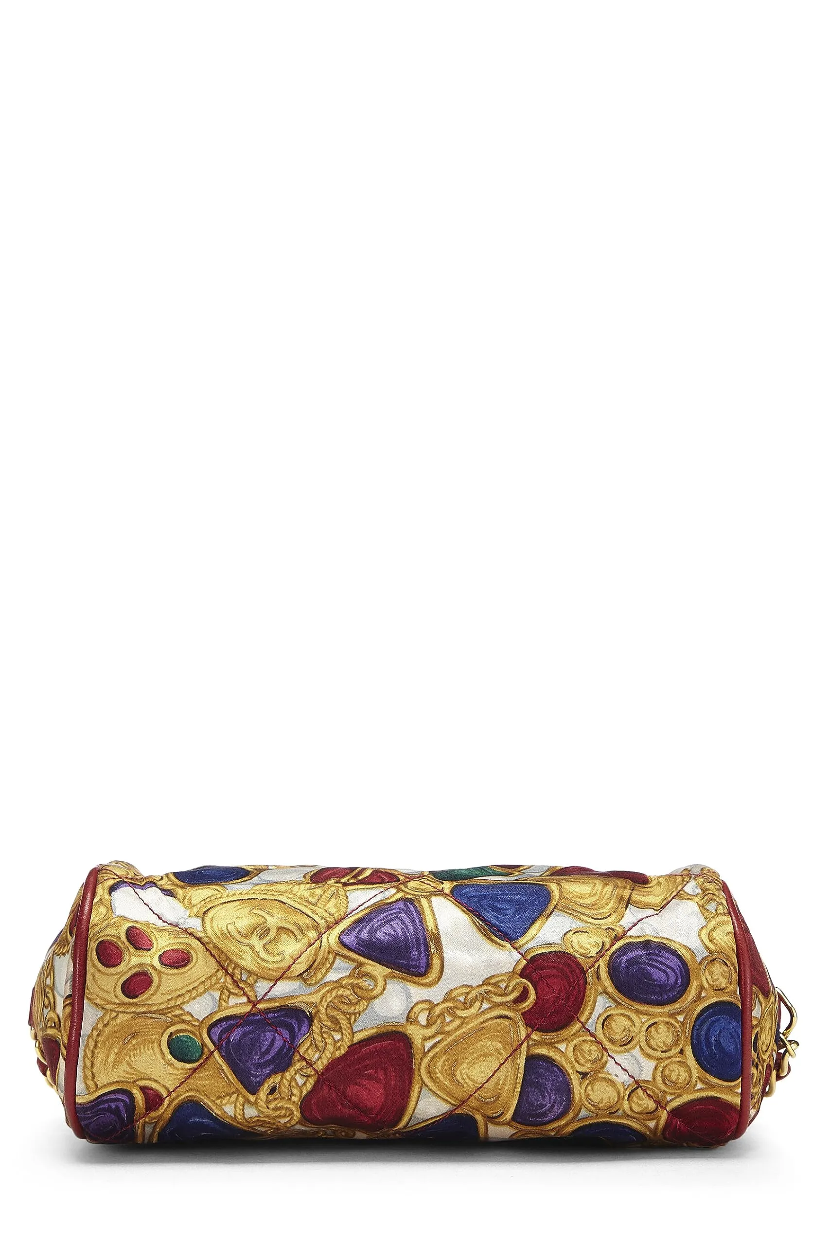 Chanel,  Red Stain Gripoix Barrel Mini Bag, Red