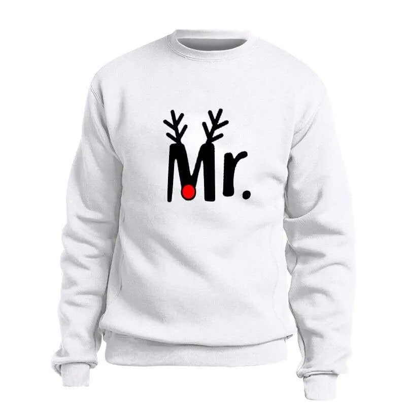 Christmas sweatshirt for couples