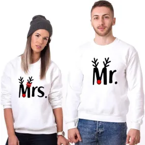 Christmas sweatshirt for couples