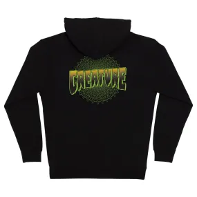 Creature Skateboards Vortex Men's Creature Zip Hoodie - BLACK