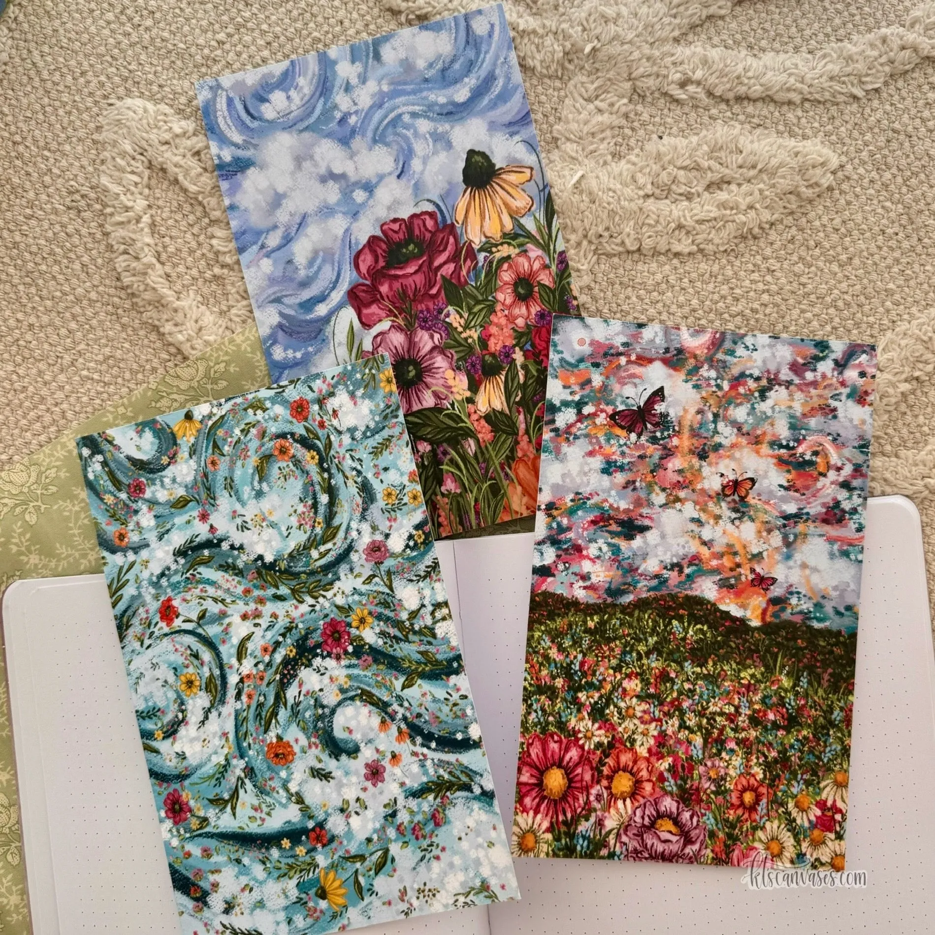 Floral Art Paper Pack (3 prints included)