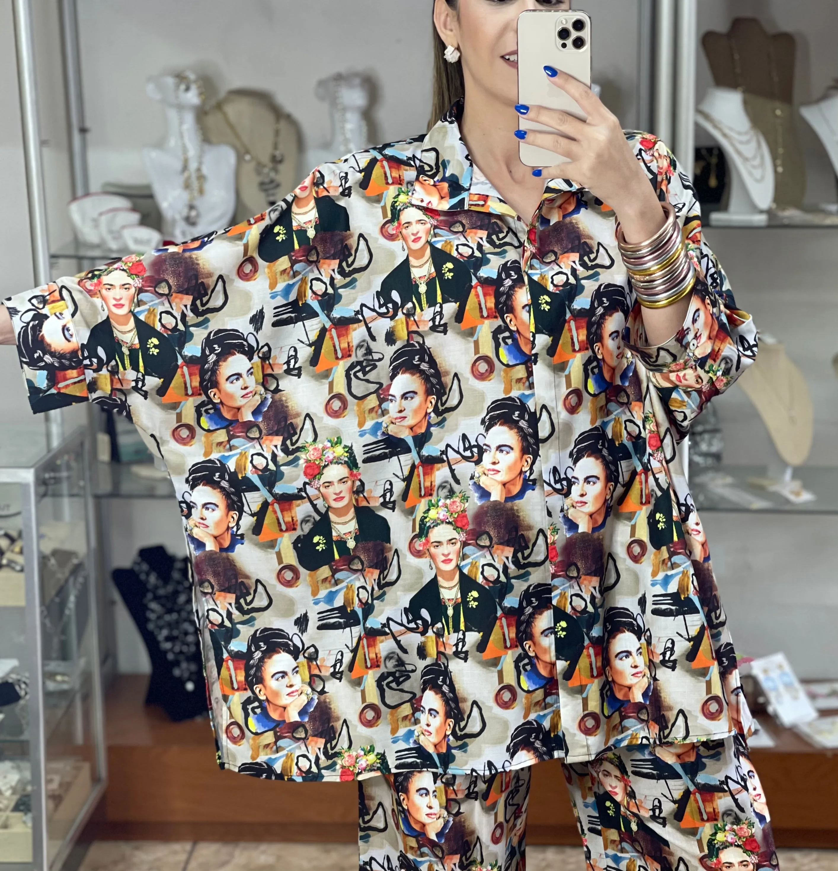 Frida OS Tunic Top