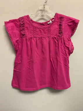 Gap Size 6 Raspberry Cotton Girls Tees/Polos/Tunics