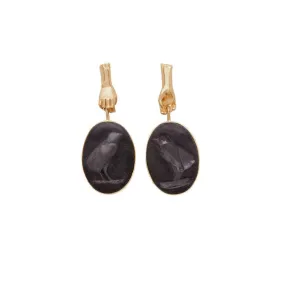 Julie Cohn Bird in Hand Earring