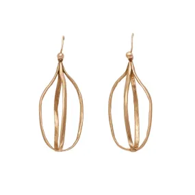 Julie Cohn Bronze Birdcage Earrings