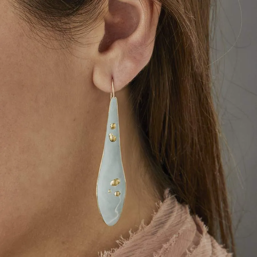 Julie Cohn Olive Leaf Clay Earring