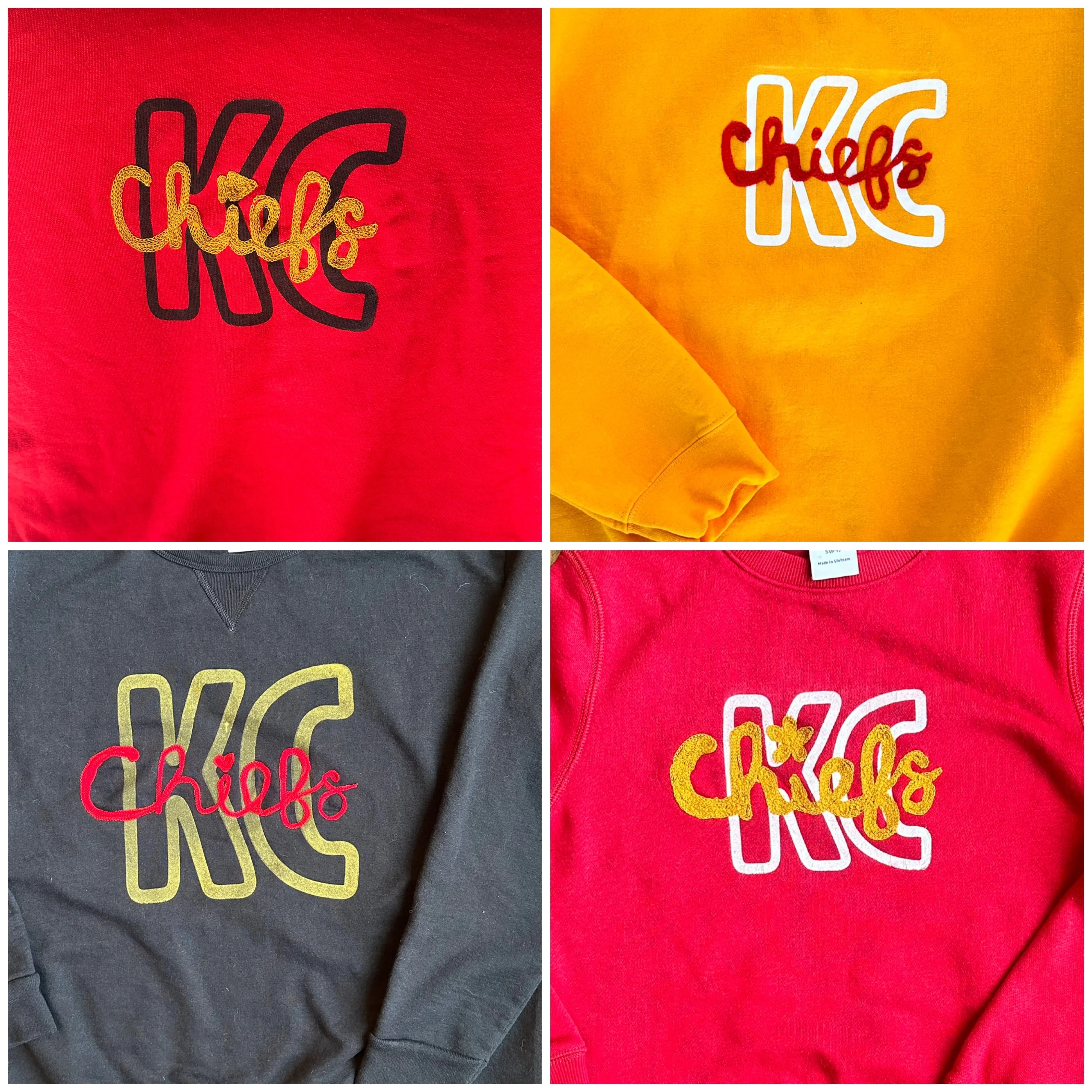 KC Chiefs Sweatshirts (Adults)