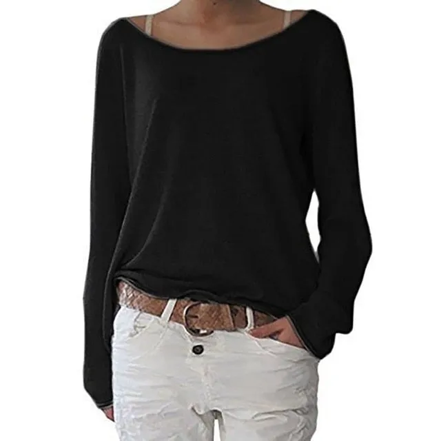Loose Long Sleeve T-Shirt
