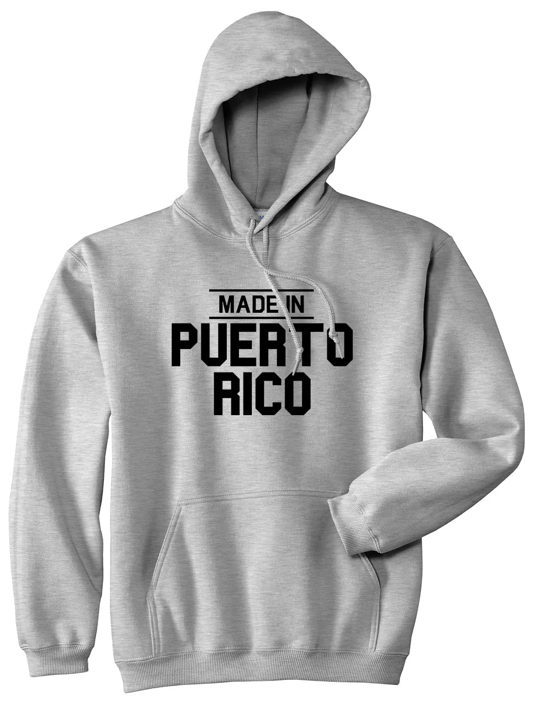 Made In Puerto Rico Mens Pullover Hoodie