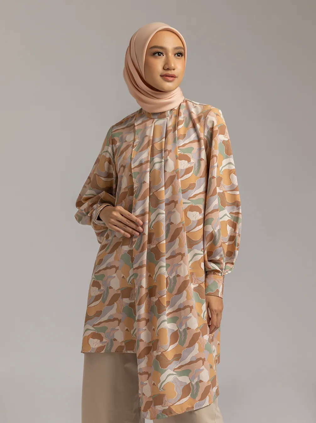 MAGGY BREASTFEEDING TUNIC SAVANNA