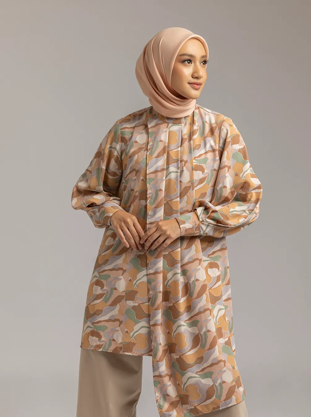 MAGGY BREASTFEEDING TUNIC SAVANNA