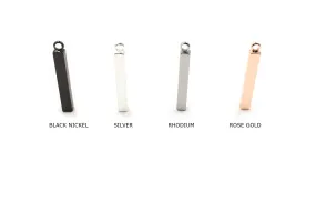 MP3658SR  3mm x 20mm Rectangle Bar Pendant