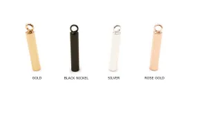 MP3666SR 4mm x 20mm Cylinder Pendant