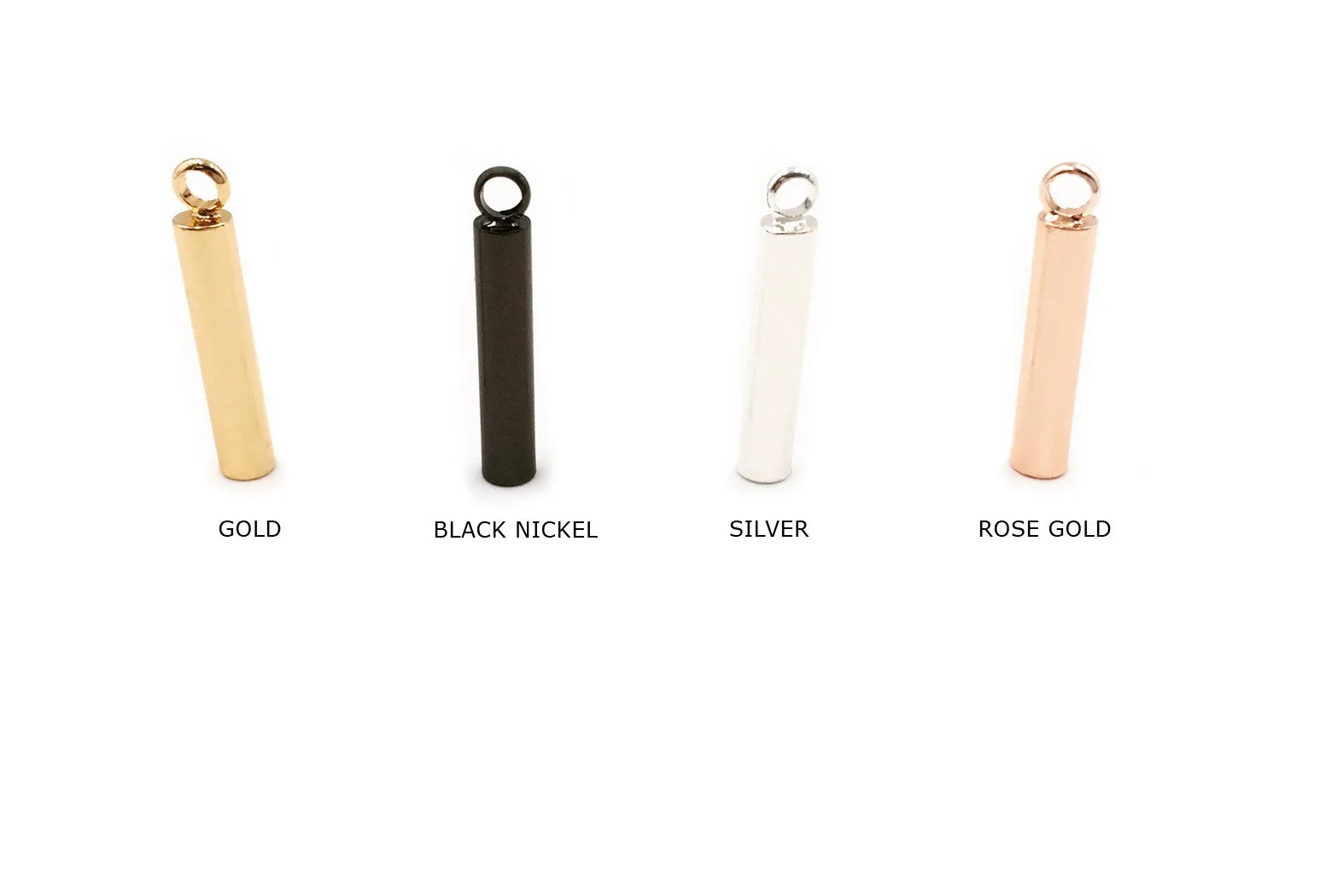 MP3666SR 4mm x 20mm Cylinder Pendant