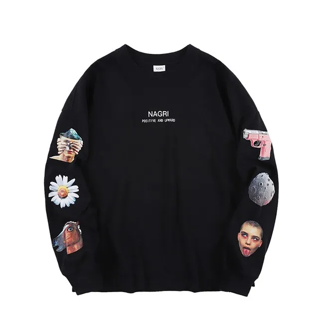 Positive and Upward Long Sleeve T-Shirt