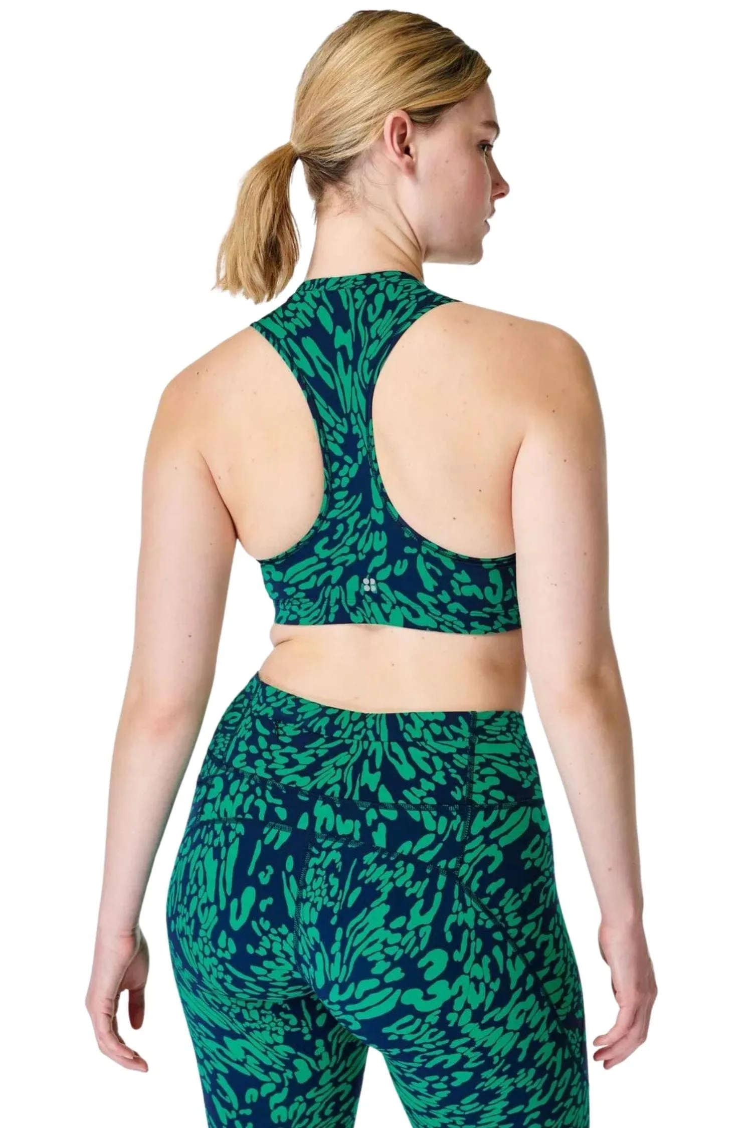Power Contour Zip Bra
