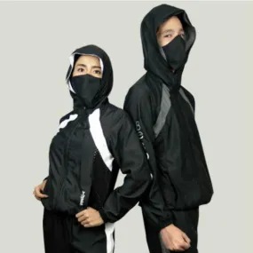 PROTECTIVE BLACK AND GRAY MEN'S JACKET