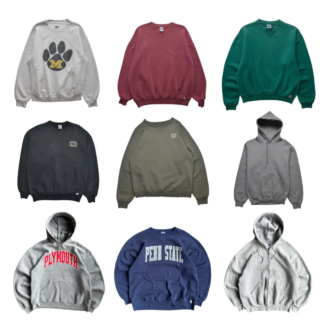 Russell Athletic Crewnecks 30 pieces