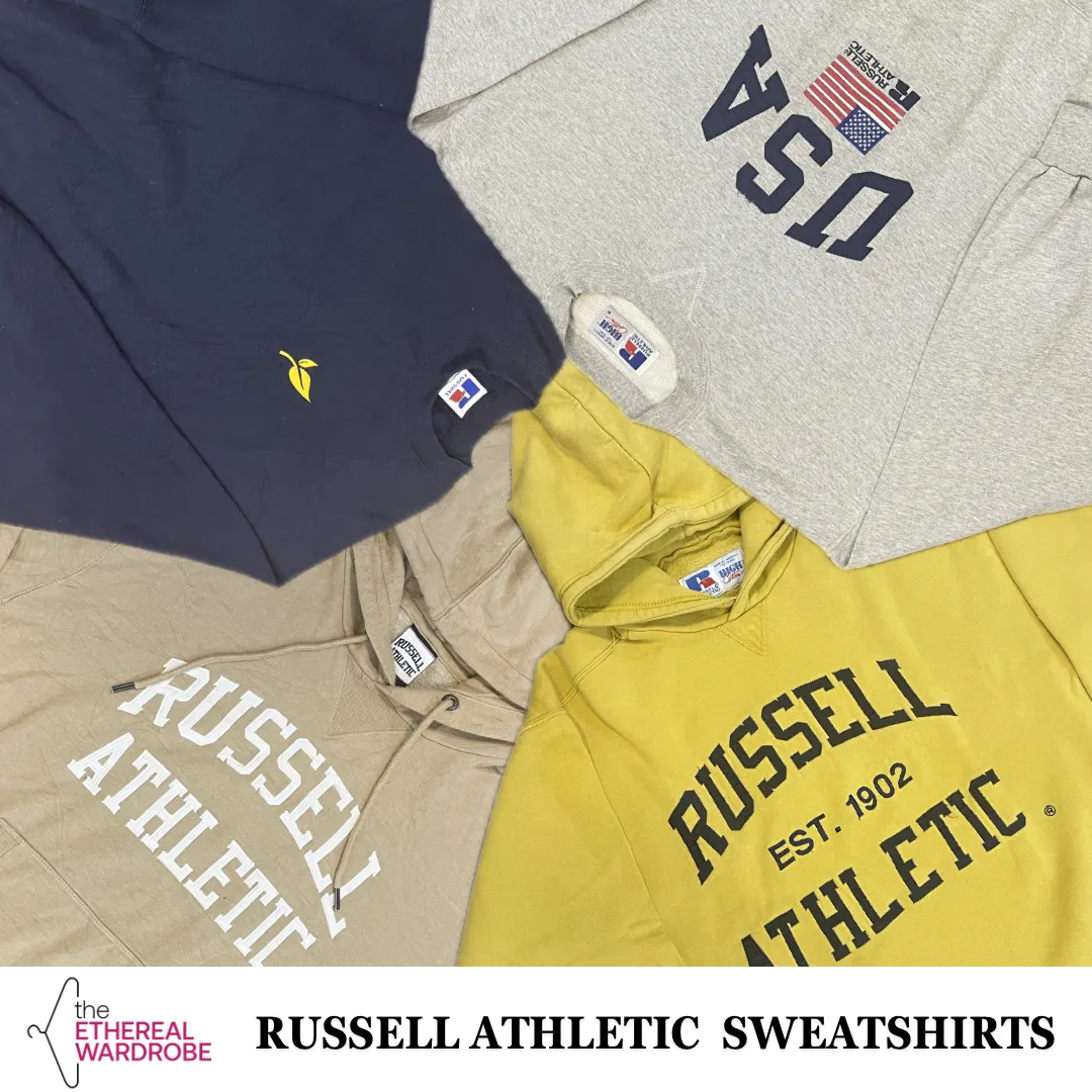 Russell Athletic Sweatshirts 9pcs