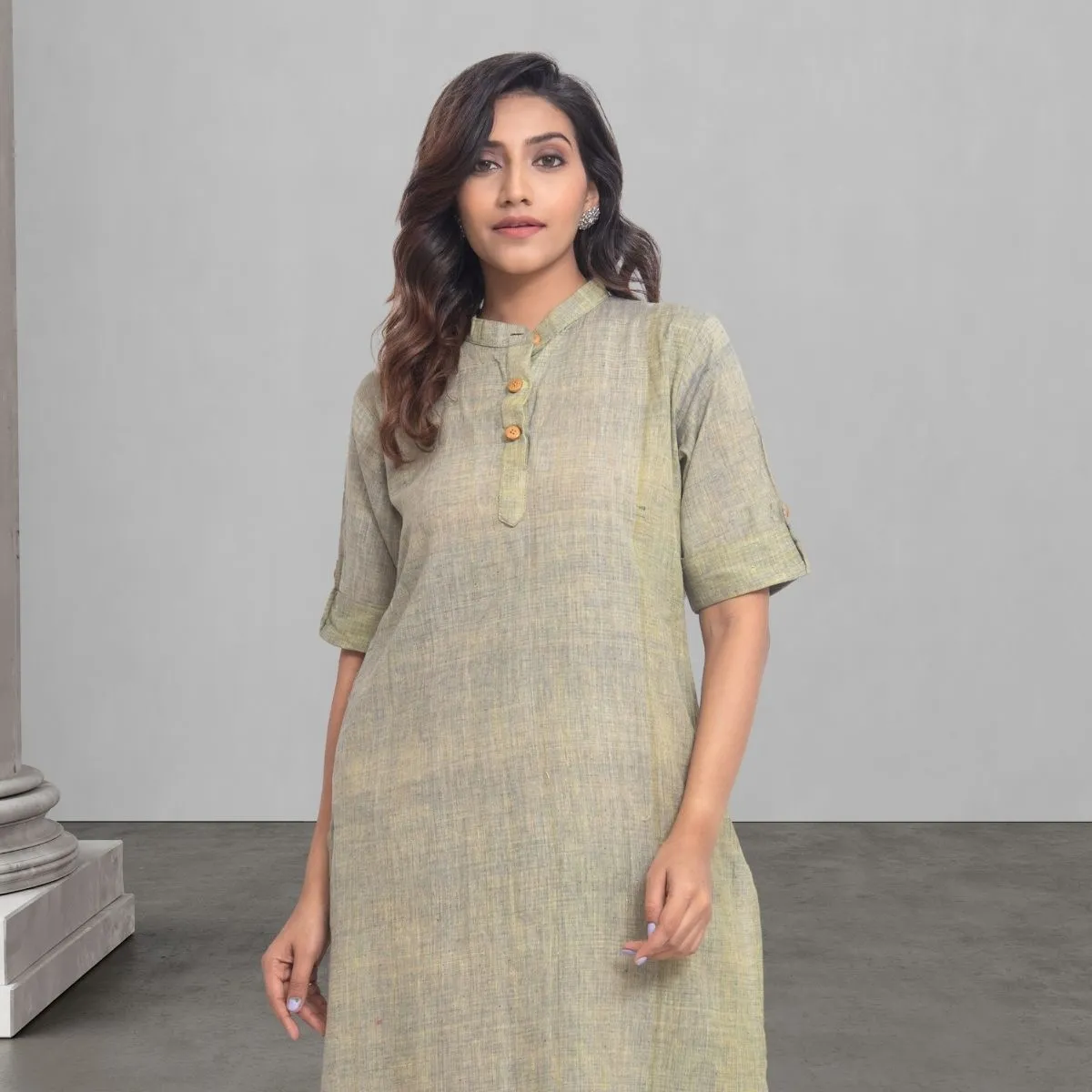 Sage Green Kurta Pant Set For Women | Indian Wear | Smart Office Wear
