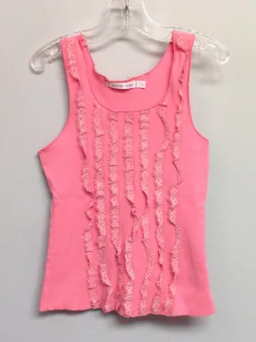 Sister Sam Size 10 Pink Cotton Big Girls Tees/Polos/Tunics