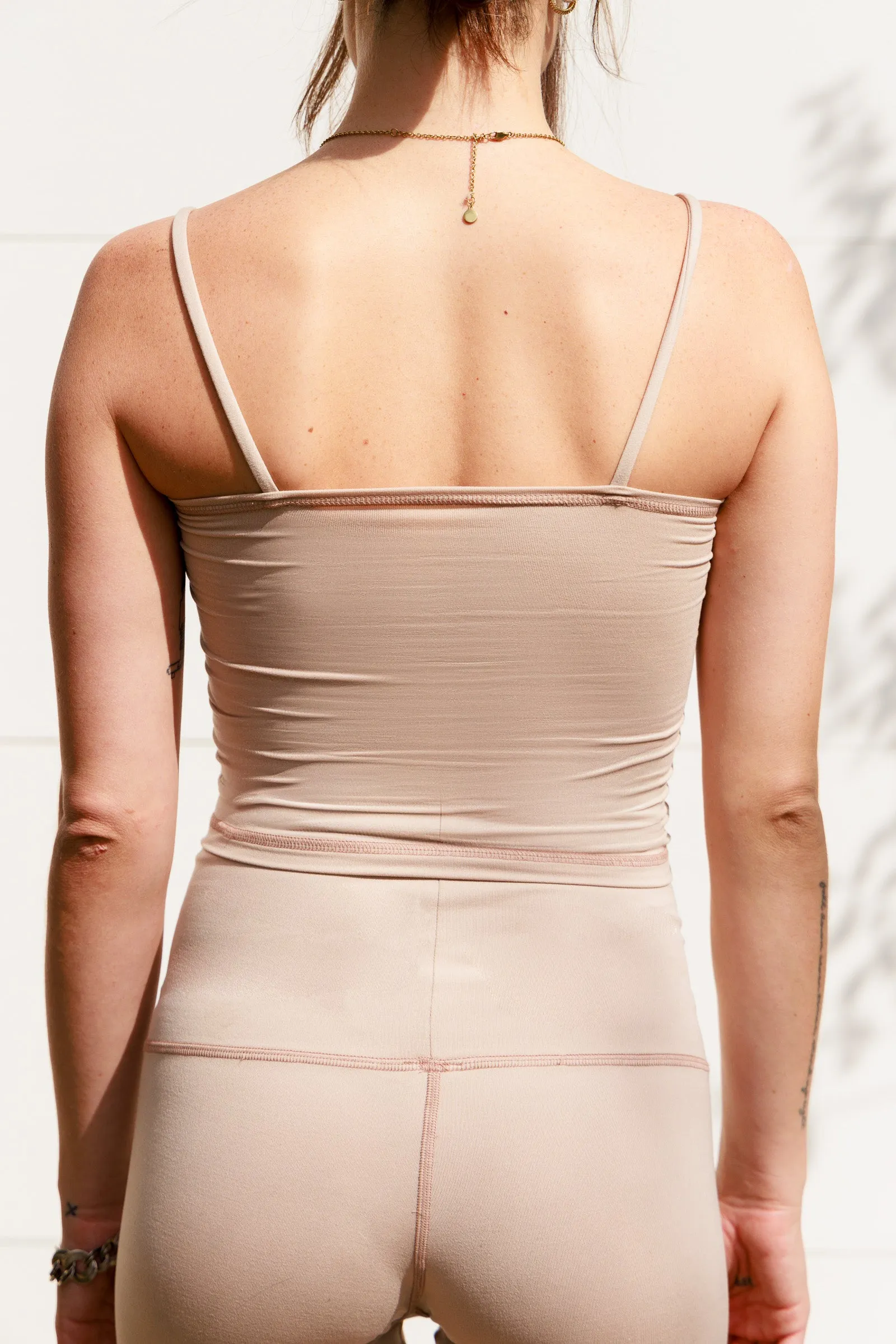 Solid Tan Tube Top ♡