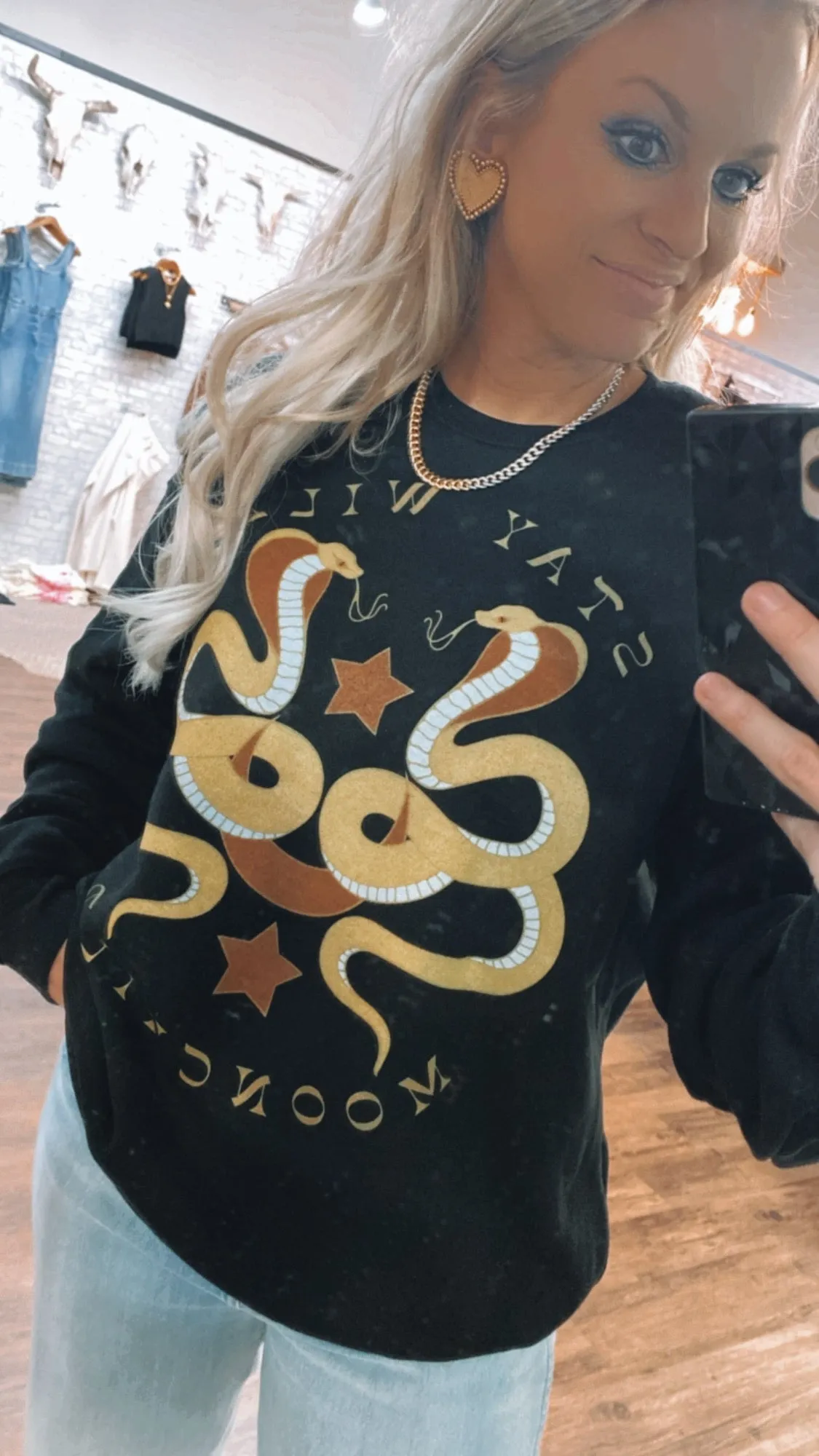 The 'Stay Wild Moonchild' Graphic Sweatshirt