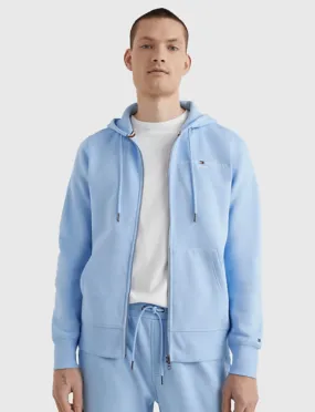 Tommy Hilfiger Tommy Logo Zip Through Hoodie