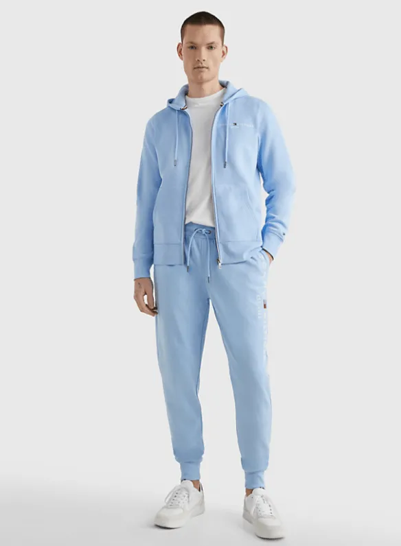 Tommy Hilfiger Tommy Logo Zip Through Hoodie