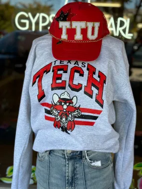 Vintage Game Day Sweatshirts - Texas Tech