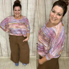 Vintage Multi-Color Thermal Dolman