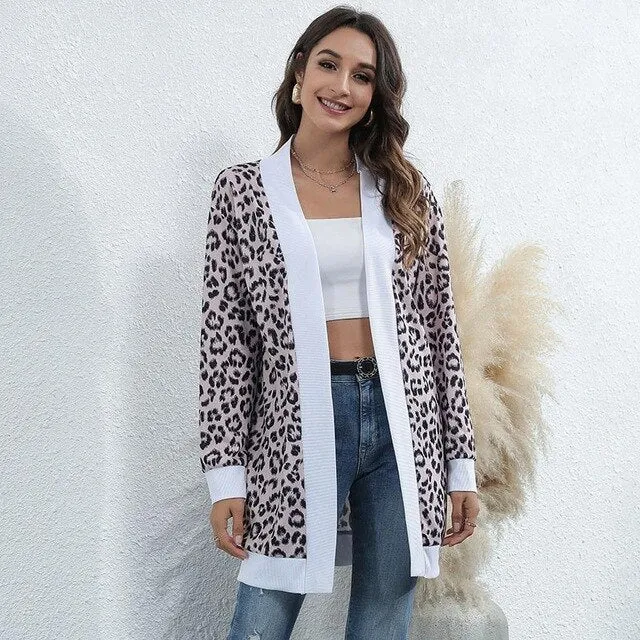 Women Casual Loose Knitted Cardigans