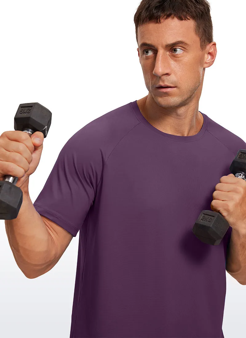 Workout Short Sleeve Round Neck